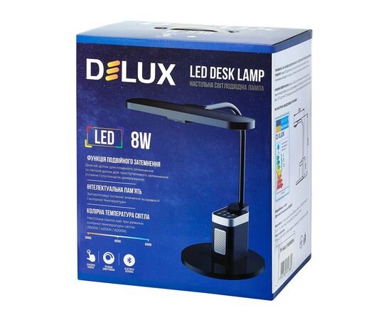 Настільна лампа Delux LED TF-540 8 Вт (90018134), зображення 3