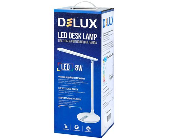 Настільна лампа Delux LED TF-550 8 Вт (90018135), зображення 3 Настільна лампа Delux LED TF-550 8 Вт (90018135), зображення 3