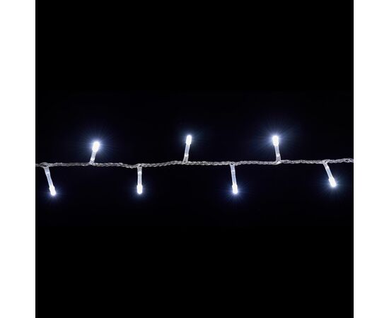 Гирлянда Delux STRING С 100 LED 5m белый/прозрачный IP20 (90009494), изображение 3 Гирлянда Delux STRING С 100 LED 5m белый/прозрачный IP20 (90009494), изображение 3