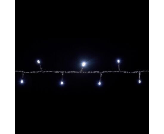 Гирлянда Delux STRING С 100 LED 5m белый/черный IP20 (90009493), изображение 3 Гирлянда Delux STRING С 100 LED 5m белый/черный IP20 (90009493), изображение 3