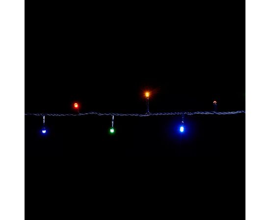 Гирлянда Delux STRING С 100 LED 5m мульти/черный IP20 (90009496), изображение 3 Гирлянда Delux STRING С 100 LED 5m мульти/черный IP20 (90009496), изображение 3