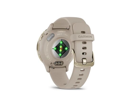 Смарт-часы Garmin Venu 3S, French Gray + Soft Gold, GPS (010-02785-02), изображение 6 Смарт-часы Garmin Venu 3S, French Gray + Soft Gold, GPS (010-02785-02), изображение 6