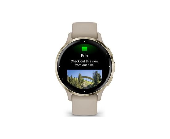 Смарт-часы Garmin Venu 3S, French Gray + Soft Gold, GPS (010-02785-02), изображение 7 Смарт-часы Garmin Venu 3S, French Gray + Soft Gold, GPS (010-02785-02), изображение 7