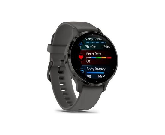 Смарт-часы Garmin Venu 3S, Pebble Gray + Slate, GPS (010-02785-00), изображение 3 Смарт-часы Garmin Venu 3S, Pebble Gray + Slate, GPS (010-02785-00), изображение 3