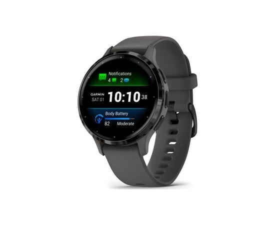 Смарт-годинник Garmin Venu 3S, Pebble Gray + Slate, GPS (010-02785-00)