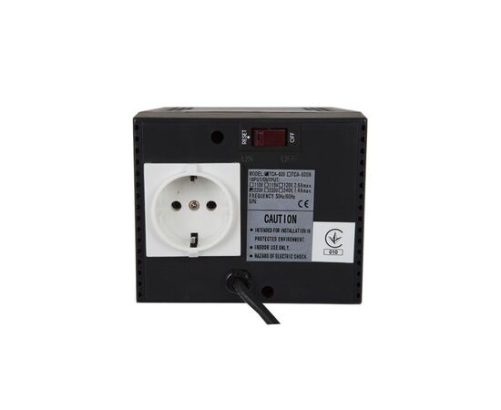 Стабилизатор Powercom TCA-1200 (TCA-1200 black), изображение 2 Стабилизатор Powercom TCA-1200 (TCA-1200 black), изображение 2
