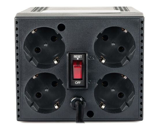 Стабилизатор Powercom TCA-600 black, изображение 2 Стабилизатор Powercom TCA-600 black, изображение 2