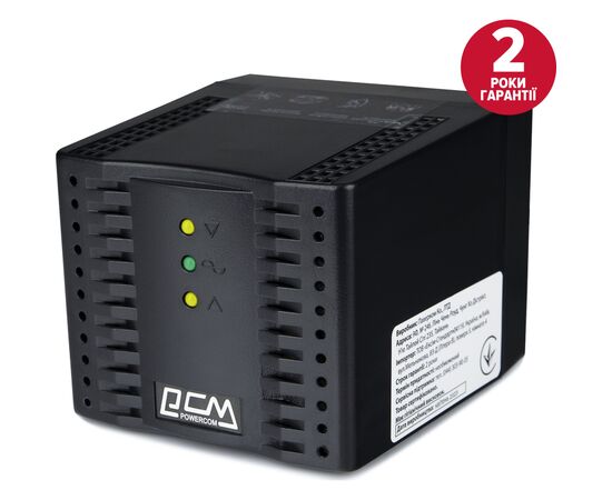 Стабилизатор Powercom TCA-3000 (TCA-3000 black), изображение 3 Стабилизатор Powercom TCA-3000 (TCA-3000 black), изображение 3