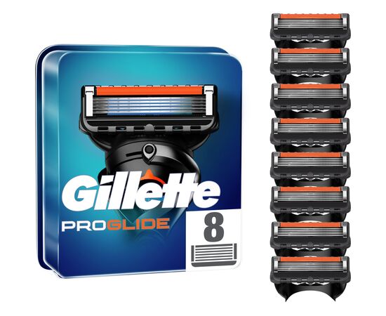 Сменные кассеты Gillette Fusion ProGlide 8 шт (7702018085545)