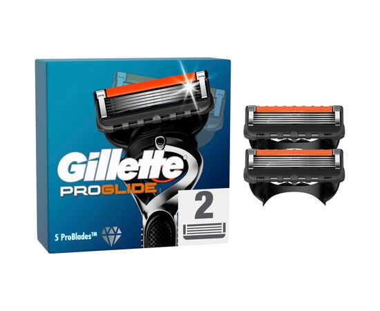 Сменные кассеты Gillette Fusion ProGlide 2 шт (7702018085897)