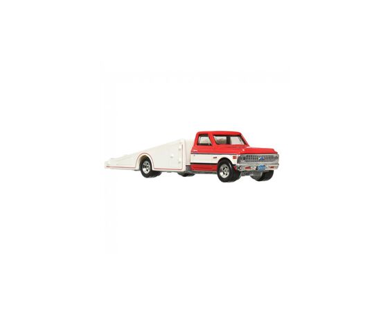 Машина Hot Wheels Коллекционная модель 61 Impala и транспортера 72 Chevy Ramp Truck серии Car Culture (FLF56/HKF40), изображение 2 Машина Hot Wheels Коллекционная модель 61 Impala и транспортера 72 Chevy Ramp Truck серии Car Culture (FLF56/HKF40), изображение 2