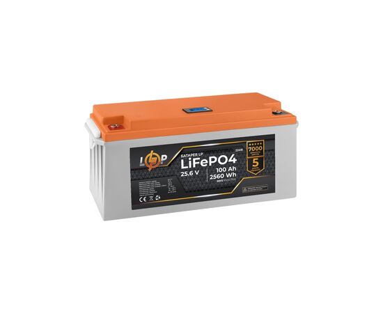 Батарея LiFePo4 LogicPower 24V (25.6V) - 100 Ah (2560Wh) (22418), изображение 2 Батарея LiFePo4 LogicPower 24V (25.6V) - 100 Ah (2560Wh) (22418), изображение 2