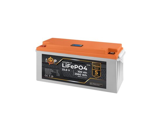 Батарея LiFePo4 LogicPower 24V (25.6V) - 100 Ah (2560Wh) (22418), изображение 3 Батарея LiFePo4 LogicPower 24V (25.6V) - 100 Ah (2560Wh) (22418), изображение 3