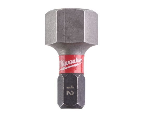 Набор бит Milwaukee SHOCKWAVE, Hex12, 25мм, 2шт (4932430900), изображение 2 Набор бит Milwaukee SHOCKWAVE, Hex12, 25мм, 2шт (4932430900), изображение 2