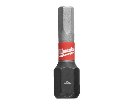 Набор бит Milwaukee SHOCKWAVE, Hex4, 25мм, 2шт (4932430895), изображение 2 Набор бит Milwaukee SHOCKWAVE, Hex4, 25мм, 2шт (4932430895), изображение 2