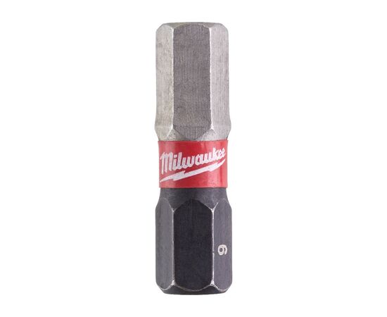 Набор бит Milwaukee SHOCKWAVE, Hex6, 25мм, 2шт (4932430897), изображение 2 Набор бит Milwaukee SHOCKWAVE, Hex6, 25мм, 2шт (4932430897), изображение 2