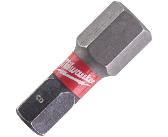 Набор бит Milwaukee SHOCKWAVE, Hex8, 25мм, 2шт (4932430898)