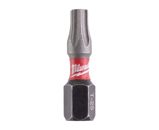 Набор бит Milwaukee SHOCKWAVE, TX25, 25мм, 2шт (4932430879), изображение 2 Набор бит Milwaukee SHOCKWAVE, TX25, 25мм, 2шт (4932430879), изображение 2