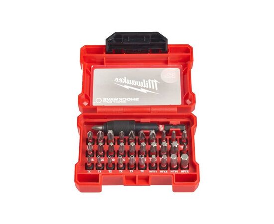 Набор бит Milwaukee SHOCKWAVE 32шт (4932464240), изображение 2 Набор бит Milwaukee SHOCKWAVE 32шт (4932464240), изображение 2