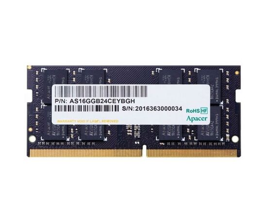 Модуль пам'яті для ноутбука SoDIMM DDR4 8GB 2666 MHz Apacer (AS08GGB26CQYBGC)