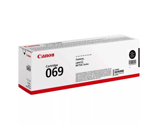 Картридж Canon 069 Black 2.1K (5094C002), изображение 3 Картридж Canon 069 Black 2.1K (5094C002), изображение 3