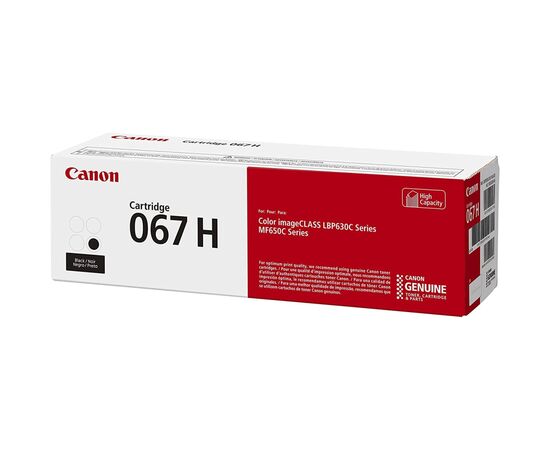 Картридж Canon 067H Black 3K (5106C002), изображение 3