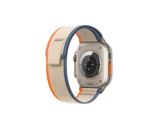 Смарт-годинник Apple Watch Ultra 2 GPS + Cellular, 49mm Titanium Case with Orange/Beige Trail Loop - M/L (MRF23UL/A), зображення 3 Смарт-годинник Apple Watch Ultra 2 GPS + Cellular, 49mm Titanium Case with Orange/Beige Trail Loop - M/L (MRF23UL/A), зображення 3