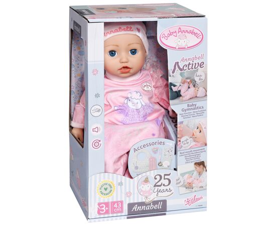 Пупс Zapf Baby Annabell интерактивный Моя Маленькая Крошка 43 см с аксессуарами (706626), изображение 5 Пупс Zapf Baby Annabell интерактивный Моя Маленькая Крошка 43 см с аксессуарами (706626), изображение 5
