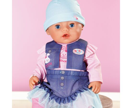 Пупс Zapf Baby Born - Джинсовый стиль крошки (836385), изображение 3 Пупс Zapf Baby Born - Джинсовый стиль крошки (836385), изображение 3