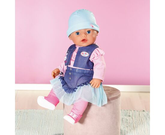 Пупс Zapf Baby Born - Джинсовый стиль крошки (836385), изображение 4 Пупс Zapf Baby Born - Джинсовый стиль крошки (836385), изображение 4