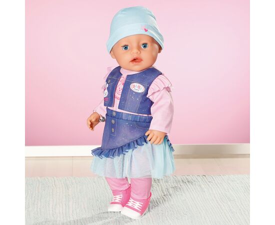 Пупс Zapf Baby Born - Джинсовый стиль крошки (836385), изображение 5 Пупс Zapf Baby Born - Джинсовый стиль крошки (836385), изображение 5