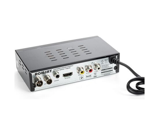 ТВ тюнер Romsat DVB-T2 (T7085HD), изображение 2 ТВ тюнер Romsat DVB-T2 (T7085HD), изображение 2