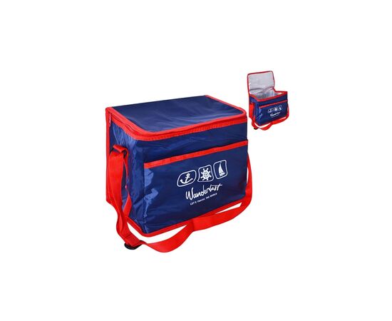Термосумка Stenson Wanderlust 10л 24 х 16 х 25 см (R28803), изображение 2 Термосумка Stenson Wanderlust 10л 24 х 16 х 25 см (R28803), изображение 2