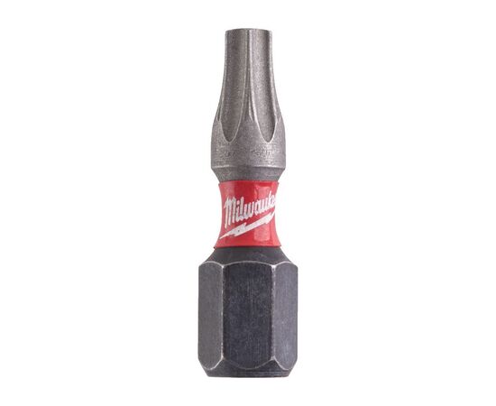 Набор бит Milwaukee SHOCKWAVE TX20, 25мм, 2шт (4932430874), изображение 2 Набор бит Milwaukee SHOCKWAVE TX20, 25мм, 2шт (4932430874), изображение 2