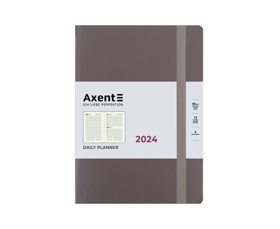 Тижневик Axent 2024 Partner Soft Earth Colors 145 x 210 мм, коричневий (8820-24-01-A)