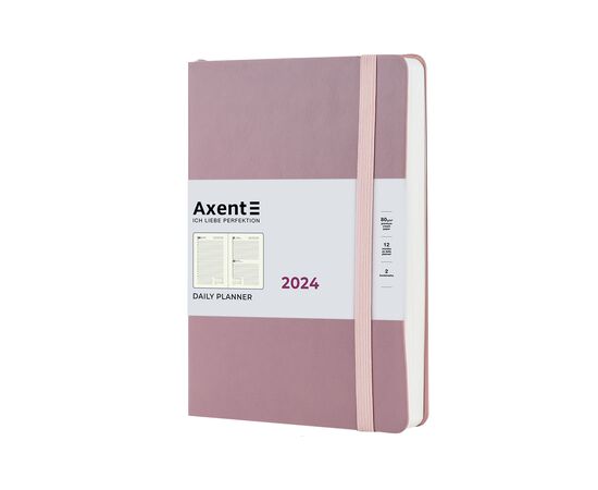 Еженедельник Axent 2024 Partner Soft Earth Colors 145 x 210 мм, розовый (8820-24-03-A), изображение 2 Еженедельник Axent 2024 Partner Soft Earth Colors 145 x 210 мм, розовый (8820-24-03-A), изображение 2