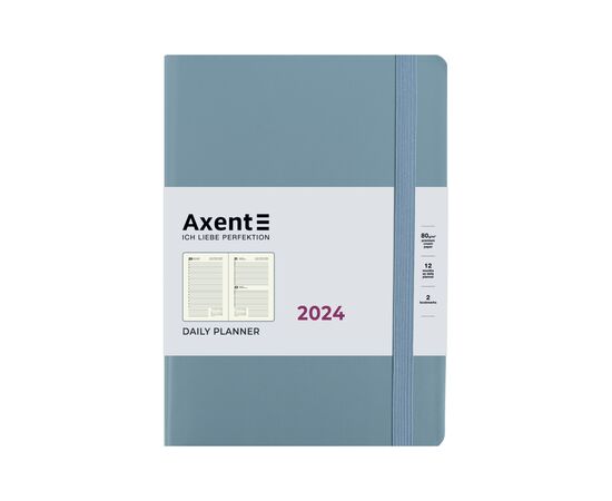Тижневик Axent 2024 Partner Soft Earth Colors 145 x 210 мм, синій (8820-24-02-A)