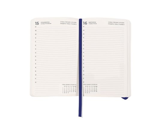 Еженедельник Axent 2024 Partner Soft Diamond 145 x 210 мм, синий (8818-24-02-A), изображение 3 Еженедельник Axent 2024 Partner Soft Diamond 145 x 210 мм, синий (8818-24-02-A), изображение 3