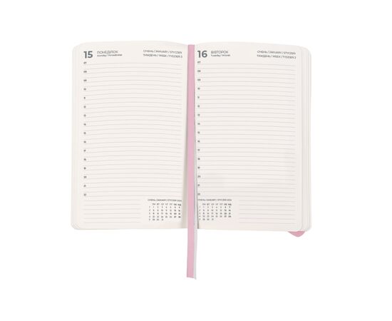 Тижневик Axent 2024 Partner Soft Skin 145 x 210 мм, пудровий (8810-24-24-A), зображення 3 Тижневик Axent 2024 Partner Soft Skin 145 x 210 мм, пудровий (8810-24-24-A), зображення 3