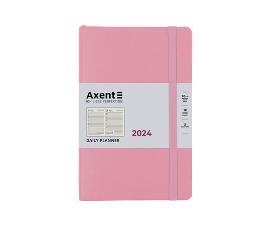 Еженедельник Axent 2024 Partner Soft Skin 145 x 210 мм, пудровый (8810-24-24-A)