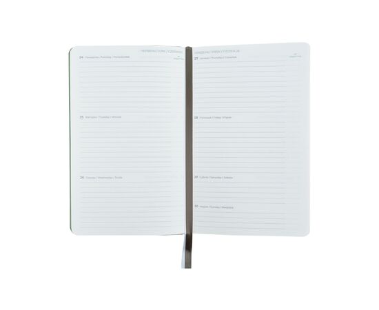 Еженедельник Axent 2024 Partner Soft Earth Colors 125 x 195 мм, зеленый, Brave (8519-24-04-7-A), изображение 2 Еженедельник Axent 2024 Partner Soft Earth Colors 125 x 195 мм, зеленый, Brave (8519-24-04-7-A), изображение 2