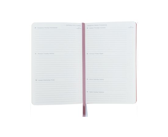 Тижневик Axent 2024 Partner Soft Earth Colors 125 x 195 мм, рожевий, Brave (8519-24-03-7-A), зображення 2 Тижневик Axent 2024 Partner Soft Earth Colors 125 x 195 мм, рожевий, Brave (8519-24-03-7-A), зображення 2