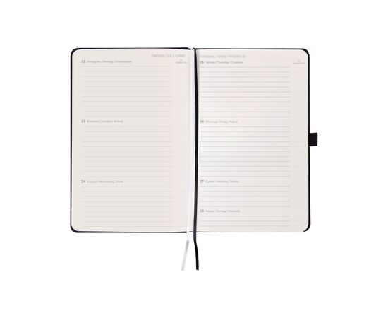Еженедельник Axent 2024 Partner Strong 125 x 195 мм, черный (8505-24-01-A), изображение 3 Еженедельник Axent 2024 Partner Strong 125 x 195 мм, черный (8505-24-01-A), изображение 3
