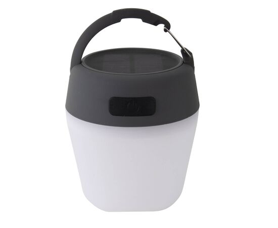 Ліхтар Bo-Camp Wega Powerbank Solar 180 Lumen White/Grey/Black (5818735), зображення 3 Ліхтар Bo-Camp Wega Powerbank Solar 180 Lumen White/Grey/Black (5818735), зображення 3