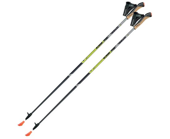 Палиці для скандинавської ходи Gabel X-5 Black/Yellow 120 (7008351131200) (DAS301831)