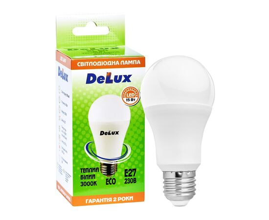 Лампочка Delux BL 60 15 Вт 3000K (90011751)