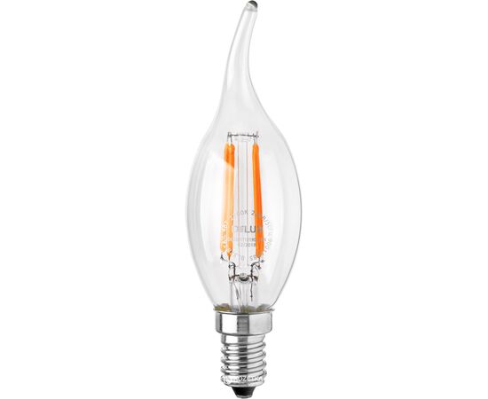 Лампочка Delux BL37B 4 Вт tail 2700K 220В E14 filament (90011685)