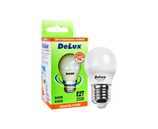 Лампочка Delux BL50P 7Вт 4100K 220В E27 (90011759)