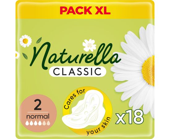 Гігієнічні прокладки Naturella Classic Normal (Розмір 2) 18 шт. (8001090850638)