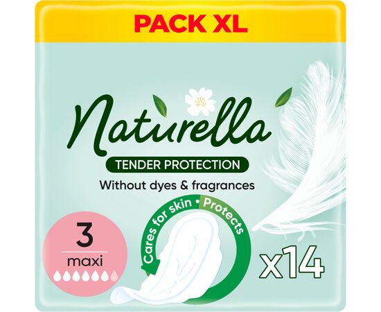 Гігієнічні прокладки Naturella Ніжний Захист Maxi (Розмір 3) 14 шт. (8700216045346)